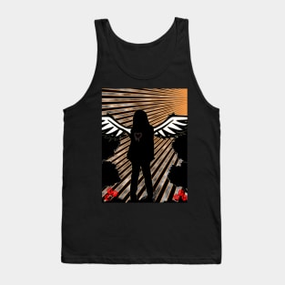 Black Hole Heart. Tank Top